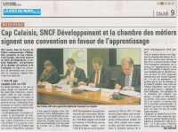 signature avec SNCF Développement