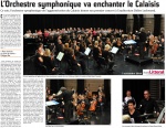 L'Orchestre symphonique va enchanter le Calaisis