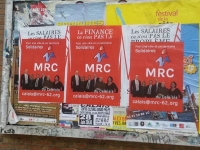 Campagne d'affichage du MRC Calais