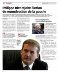 Philippe Blet rejoint l’action de reconstruction de la gauche6 février 2021