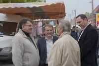 avec les militants du MRC de Calais
