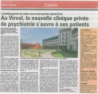 au Virval, la nouvelle clinique privée de psychiatrique s'ouvre à ses patients