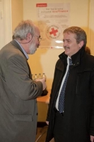 Avec le Président du comité local 