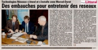 Signature de nouvel entreprise à Calais