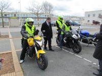 avec les motards du MC Red Zone
