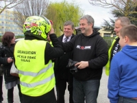 avec les motards du MC Red Zone