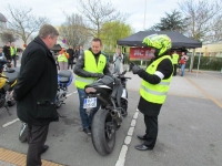 avec les motards du MC Red Zone
