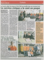Unis-cité soutenue par Cap Calaisis