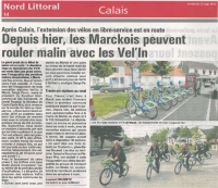 Les Vel'In dans les communes de Cap Calaisis
