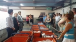 Visite de l'entreprise Desseilles Laces à Calais