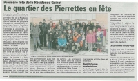 Le quartier des Pierettes en Fêtes 