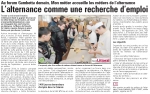 L'alternance comme une recherche d'emploi