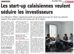 Les start-up calaisiennes veulent séduire les investisseurs