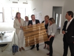 Visite de chantier de la Nouvelle Ecole d'Art du Calaisis