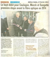 Inauguration du NRAZO à Sangatte