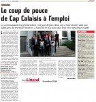 Bourse de la vocation par la communauté d'agglomération Cap Calaisis