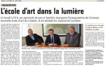 L'école d'art dans la lumière
