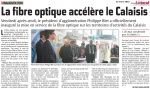 Fibre optique de la Communauté d'Agglomération Cap Calaisis