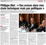 Interview dans la Voix du Nord, 10 juin 2015